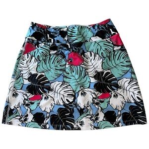 Tribal Women's Golf Skirt in Medium Petite Floral Tropical Printed